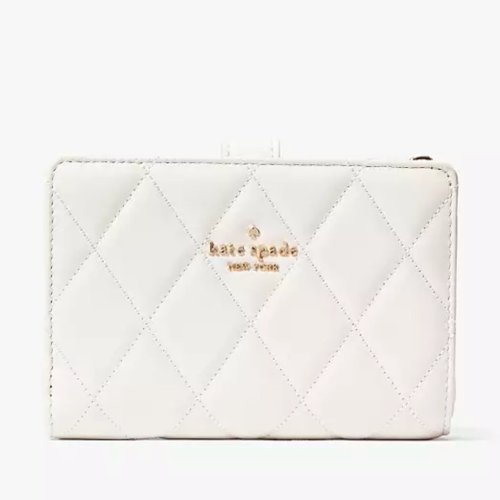 KATE SPADE Carey Medium Compact
Bifold Wallet Parchment Color - Picture 10 of 15